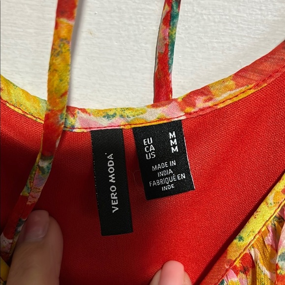 Vero Moda Floral Halter Dress - Picture 2 of 5